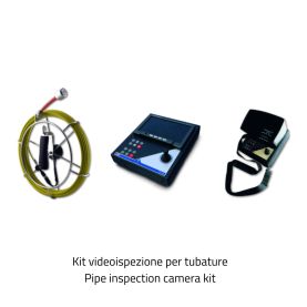 TL150ID Kit videoispezione per tubature