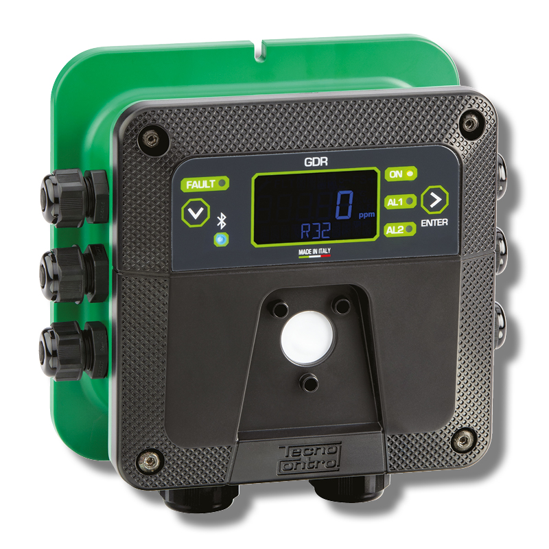 GDR450 – Rilevatore Gas Refrigeranti Professionale con Display, Relè e Bluetooth GDR450 – Rilevatore Gas Refrigeranti Professionale con Display, Relè e Bluetooth