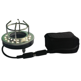IL001G Gabbietta di protezione per obbiettivo rotante TL150 con illuminatore suppl. LED