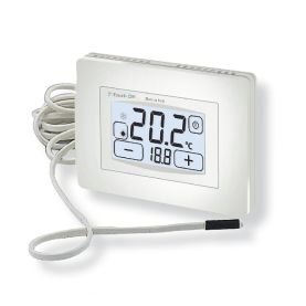 T-TOUCH DS Termostato da parete touch screen con doppio sensore